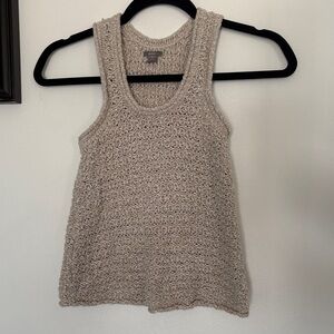 Aerie Women's Beige Knit Tank Top XXS
